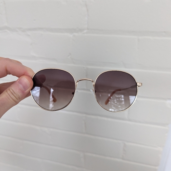 Metallic frame round sunglasses - Picture 6 of 6